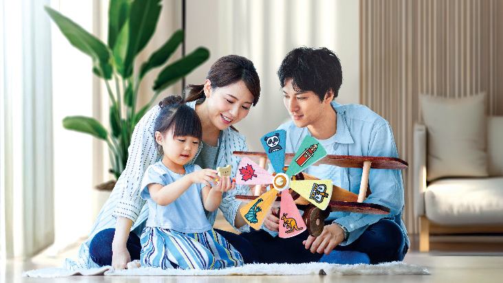 子女教育與親子成長情境圖片